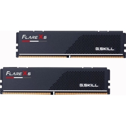 G.SKILL Flare X5 RAM Module for Desktop PC, Motherboard - 64 GB (2 x 32GB) - DDR5-5600/PC5-44800 DDR5 SDRAM - 5600 MHz - CL36 - 1.25 V - Non-ECC - Unbuffered, Unregistered - 288-pin - DIMM - Lifetime Warranty F5-5600J3636D32GX2-FX5