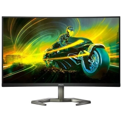 Philips Evnia 32M1C5200W 31.5" Curved Gaming Monitor - VA LCD - 1500R - 16:9 - 1920 x 1080 - 0.5MS - 240Hz - Adaptice Sync - HDMI 2.0 X 2 - DP 1.4 X 1 - Audio Out - Flicker Free - Low Input Lag - Smart Image - Tilt - Height Adjustable 130mm - Swivel - 32M