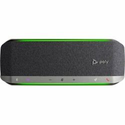 HP Poly Sync 40 Wired/Wireless Speakerphone - Microsoft Teams - Silver - 3 - 50 mm Speaker(s) 77P35AA