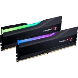 G.SKILL Trident Z5 RGB RAM Module for Desktop PC, Motherboard - 64 GB (2 x 32GB) - DDR5-6000/PC5-48000 DDR5 SDRAM - 6000 MHz - CL32 - 1.40 V - Non-ECC - Unbuffered - 288-pin - DIMM - Lifetime Warranty F5-6000J3238G32GX2-TZ5RK