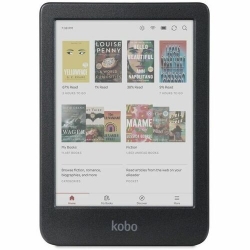 Kobo Clara Colour Digital Text Reader - Black - 12000 Book(s) - 16 GB Flash - 6" Display - Touchscreen - 1448 x 1072 - Wireless LAN - Bluetooth N367-KU-BK-K-CK