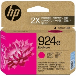 HP EvoMore 924e Original High Yield Inkjet Ink Cartridge - Magenta - 1 / Pack - 800 pages 4K0U8NA