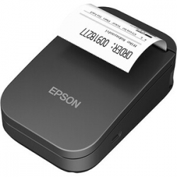 Epson TM-P20II Desktop, Mobile Direct Thermal Printer - Monochrome - Portable - Receipt Print - USB - Wireless LAN - Near Field Communication (NFC) - Battery Included - With Cutter - Black - 58 mm (2.28") Print Width - 100 mm/s Mono - 203 dpi - For iOS, A