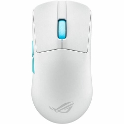 Asus ROG Harpe Ace Aim Lab Edition Gaming Mouse - Bluetooth/Radio Frequency - USB 2.0 - Optical - White - 1 - Cable/Wireless - 2.40 GHz - 36000 dpi - Symmetrical ROG HARPE ACE AIM LAB WHITE