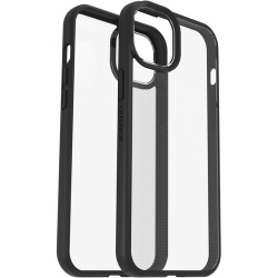 OtterBox React Case for Apple iPhone 15 Plus, iPhone 14 Plus Smartphone - Black Crystal - Drop Resistant, Scrape Resistant - Thermoplastic Elastomer (TPE), Polycarbonate 77-92768