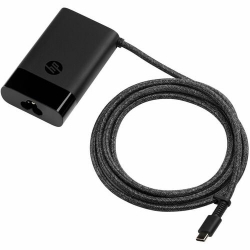 HP AC Adapter - Universal Adapter - USB Type-C - For Notebook, USB Type C Device, Tablet PC, Smartphone, Chromebook - 1.80 m Cable - 120 V AC, 230 V AC Input - 5 V DC, 9 V DC, 12 V DC, 15 V DC, 20 V DC Output 671R3UT
