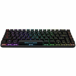 Asus ROG Falchion Ace Gaming Keyboard - Cable Connectivity - USB 2.0 Type A Interface - RGB LED - English - Black - Mechanical Keyswitch Windows Lock Key Hot Key(s) - Computer - PC ROG FALCHION ACE BLACK