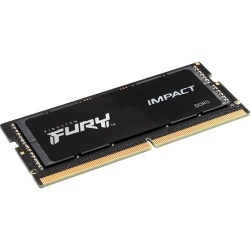 Kingston FURY Impact RAM Module for Notebook - 16 GB (1 x 16GB) - DDR5-5600/PC5-44800 DDR5 SDRAM - 5600 MHz Single-rank Memory - CL40 - 1.10 V - Non-ECC - Unbuffered - 262-pin - SoDIMM KF556S40IB-16