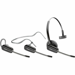 Hp Poly Savi 8200 Office 8240-M Wireless Earbud Mono Earset - Black - Microsoft Teams Certification - Monaural - Supra-aural - 18000 cm - DECT - 32 Ohm - Noise Cancelling Microphone 8D3G6AA