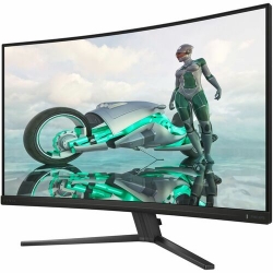 Philips Evnia 32M2C3500L 32" Class WQHD Curved Screen Gaming LED Monitor - 16:9 - Textured Charcoal - 31.5" Viewable - Fast Vertical Alignment (VA) - WLED Backlight - 2560 x 1440 - 16.7 Million Colours - FreeSync Premium - 300 cd/m² - 1 ms - Speakers - H