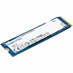Kingston NV3 1 TB Solid State Drive - M.2 2280 Internal - PCI Express NVMe (PCI Express NVMe 4.0 x4) - Desktop PC, Notebook Device Supported - 320 TB TBW - Retail SNV3S/1000G