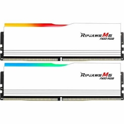 G.SKILL Ripjaws M5 Neo RGB RAM Module for Desktop PC, Motherboard - 32 GB (2 x 16GB) - RGB - DDR5-6000/PC5-48000 DDR5 SDRAM - 6000 MHz Dual-rank Memory - CL36 - 1.25 V - Non-ECC - Unbuffered - 288-pin - DIMM - Lifetime Warranty F5-6000J3648D16GX2-RM5NRW
