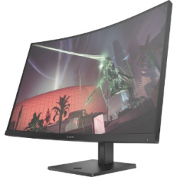 HP OMEN 32c 32" Class WQHD Curved Screen Gaming LCD Monitor - 16:9 - 31.5" Viewable - Vertical Alignment (VA) - Edge LED Backlight - 2560 x 1440 - 16.7 Million Colours - FreeSync Premium - 400 cd/m² - 1 ms - HDMI - DisplayPort 780K7AA