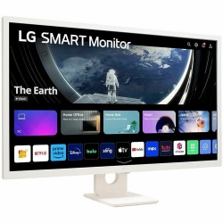 LG 32SR50F-W 32" Class Full HD Smart LCD Monitor - 16:9 - 31.5" Viewable - In-plane Switching (IPS) Technology - 1920 x 1080 - 16.7 Million Colours - 250 cd/m² - 8 ms - Typical Refresh Rate - Speakers - HDMI 32SR50F-W