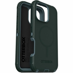 OtterBox Defender Case for Apple iPhone 16 Pro Max Smartphone - Textured - Sagebrush (Green) - Damage Resistant, Drop Resistant, Shock Absorbing, Bump Resistant, Dust Resistant, Dirt Resistant - Thermoplastic Elastomer (TPE), Polycarbonate, Plastic - Wir
