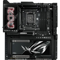Asus ROG MAXIMUS Z890 EXTREME Gaming Desktop Motherboard - Intel Z890 Chipset - Socket LGA-1851 - Extended ATX - Core Processor Supported - 192 GB DDR5 SDRAM Maximum RAM - DIMM, UDIMM - 4 x Memory Slots - Gigabit Ethernet - IEEE 802.11be - HDMI - 4 x SAT