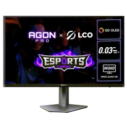 AOC AGON PRO AG346UCD 34" Class WQHD Curved Screen Gaming OLED Monitor - 34" Viewable - OLED - 3440 x 1440 AG346UCD