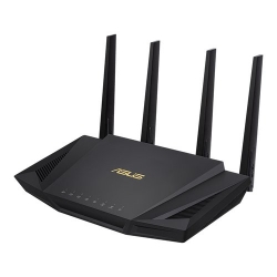 Asus AiMesh RT-AX58U v2 Wi-Fi 6 IEEE 802.11ax Ethernet Wireless Router 2.40 GHz ISM Band - 5 GHz UNII Band - 4 x Antenna(4 x External) - 375 MB/s Wireless Speed - 4 x Network Port - 1 x Broadband Port - USB - Gigabit Ethernet - VPN Supported - Desktop RT