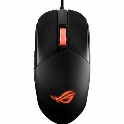 Asus ROG Strix Impact III Gaming Mouse - USB 2.0 Type A - Optical - 5 Programmable Button(s) - Black - 1 - Cable - 12000 dpi - Scroll Wheel - Symmetrical ROG STRIX IMPACT III