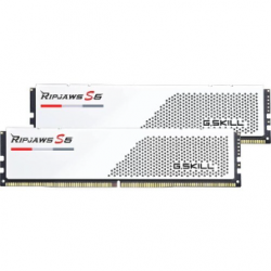 G.SKILL Ripjaws S5 RAM Module for Desktop PC, Motherboard - 32 GB (2 x 16GB) - DDR5-6000/PC5-48000 DDR5 SDRAM - 6000 MHz - CL30 - 1.35 V - Non-ECC - Unbuffered - 288-pin - DIMM F5-6000J3040F16GX2-RS5W