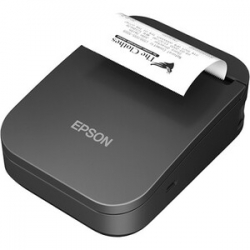 Epson TM-P80II-801 Mobile Direct Thermal Printer - Monochrome - Portable - Receipt Print - Bluetooth - Battery Included - Black - 100 mm/s Mono - 203 x 203 dpi - 79.50 mm Label Width - For iOS, Android, PC C31CK00801