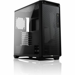 In Win D5 Computer Case - ATX Motherboard Supported - Mid-tower - SECC, Tempered Glass, Steel - Black - 7 x Fan(s) Supported - 3 x Internal 2.5"/3.5" Bay(s) - 7 x Slot(s) - Fan/Liquid Cooler IW-CS-D5BLK