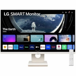 LG 27SR50F-W 27" Class Full HD Smart LCD Monitor - 16:9 - 27" Viewable - In-plane Switching (IPS) Technology - 1920 x 1080 - 16.7 Million Colours - 250 cd/m² - 14 ms - Typical Refresh Rate - Speakers - HDMI 27SR50F-W