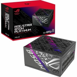 Asus ROG Strix ATX 3.1, ATX12V Modular Power Supply - 850 W - Internal - 120 V AC, 230 V AC Input - 3.3 V DC Output - Active PFC - 1 +12V Rails - 1 Fan(s) ROG-STRIX-850P-GAMING