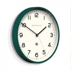 Newgate Number Three Echo Wall Clock Green NGNUMTHR129EDG