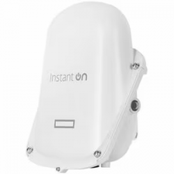 HPE Aruba Instant On AP27 Dual Band IEEE 802.11ax 1.77 Gbit/s Wireless Access Point - Outdoor - 2.40 GHz, 5 GHz - MIMO Technology - 1 x Network (RJ-45) - Gigabit Ethernet - Wall Mountable, Ceiling Mountable, Rail-mountable - IP67 S1T37A