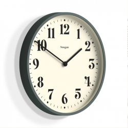 Newgate Number Two Wall Clock Asparagus Green NGNUMTWO240ASG