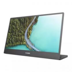 Philips 16B1P3302 16" Class Full HD LED Monitor - 16:9 - Textured Black - 15.6" Viewable - In-plane Switching (IPS) Technology - WLED Backlight - 1920 x 1080 - 16.2 Million Colours - 250 cd/m² - 4 ms - DisplayPort 16B1P3302/75