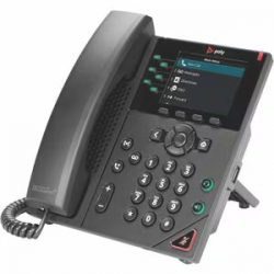 HP VVX 350 6-LINE BIZ-IP-PHONE DUAL 10/100/1000 ETHERNET-NO PSU 89B68AA