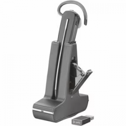 HP Poly Savi 8245 DECT 1880-1900 MHz Headset +USB-A to USB-C Cable +D400 8D3H2AA