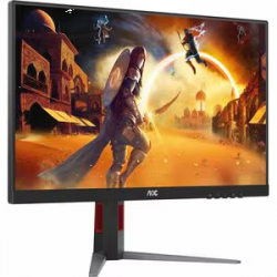 AOC Q27G4 27" Class WQHD Gaming LED Monitor - Black, Red - 27" Viewable - Fast IPS - LED Backlight - 2560 x 1440 - 1.07 Billion Colors - Adaptive Sync - 350 cd/m² - 1 ms - Yes - Yes Q27G4