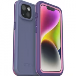 Otterbox LifeProof FRĒ Case for Apple iPhone 14 Smartphone - Valor (Purple) - Drop Resistant, Water Proof, Impact Resistant - Plastic 77-90180