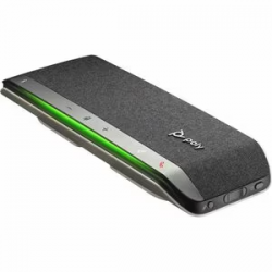 HP Speakerphone - Silver - USB - Microphone - Battery 77P36AA