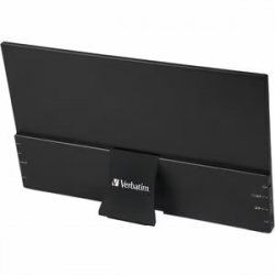 Verbatim PMT-15 16" Class LED Touchscreen Monitor - 16:9 - 6 ms - 15.6" Viewable - Capacitive - 10 Point(s) Multi-touch Screen - 1920 x 1080 - Full HD - In-plane Switching (IPS) Technology - 16.7 Million Colours - 250 cd/m² - LED Backlight - Speakers  495