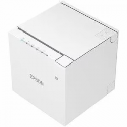 Epson TM-m30III POS Thermal Receipt Printer (White) with Built-in USB Ethernet Bluetooth iOS Android Windows Ultra Compact Thermal Receipt Printer ePOS ready C31CK50231