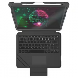 STM DUX RUGGED CASE WITH KEYBOARD TRACKPAD USB-C (IPAD 10TH GEN) - BLACK STM-226-407KX-01