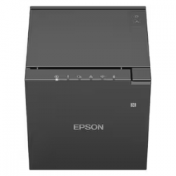 Epson TM-m30III-202, Built-in USB, Ethernet, Black, Ultra Compact Thermal Receipt Printer (ePOS ready), Power Supply and cable included C31CK50202
