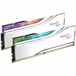 G.SKILL Trident Z5 Royal RAM Module for Motherboard, Desktop PC - 32 GB (2 x 16GB) - RGB - DDR5-6400/PC5-51200 DDR5 SDRAM - 6400 MHz - CL32 - 1.40 V - Non-ECC - Unbuffered - Lifetime Warranty F5-6400J3239G16GX2-TR5S