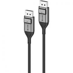 Alogic Ultra 2 m DisplayPort A/V Cable for Audio/Video Device, Computer, Notebook, Monitor - 1 - First End: 1 x DisplayPort 1.4 Digital Audio/Video - Male - Second End: 1 x DisplayPort 1.4 Digital Audio/Video - Male - 32.4 Gbit/s - Supports up to7680  ULD