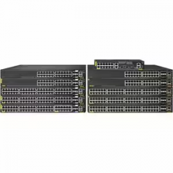 HPE Aruba CX 6200 R8Q72A 14.0 Ports Manageable Ethernet Switch - Gigabit Ethernet, 10 Gigabit Ethernet - 10/100/1000Base-T, 10GBase-X - 3 Layer Supported - Modular - 2 SFP Slots - 23 W Power Consumption - Twisted Pair, Optical Fiber - Rack-mountable,  R8Q