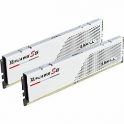 G.SKILL Ripjaws S5 RAM Module for Desktop PC, Motherboard - 64 GB (2 x 32GB) - DDR5-6000/PC5-48000 DDR5 SDRAM - 6000 MHz - CL30 - 1.40 V - Non-ECC - Unbuffered - 288-pin - DIMM - Lifetime Warranty F5-6000J3040G32GX2-RS5W