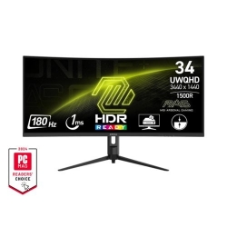 Msi 34 UWQHD 1500R Curved VA 180Hz with RGB MAG 342CQR E2