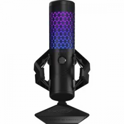 Asus ROG Carnyx Wired Condenser Microphone for Gaming, Studio, Recording, Podcasting, Live Streaming - Black - 3 m - 20 Hz to 20 kHz -37 dB - Cardioid, Uni-directional - Shock Mount, Table Mount - USB Type A ROG CARNYX