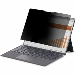 StarTech.com 4-Way 12.4in Surface Laptop Go 1/2/3 Privacy Screen Filter, For Portrait/Landscape, Touch-Enabled, +/- 30 Deg. View, Matte - 4-way privacy screen for 12.4-inch Surface Laptop Go 1/2/3; View angle +/-30 deg - Effective in portrait or landscape