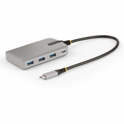 StarTech.com USB Hub - USB 3.2 (Gen 2) Type C - Portable - Space Gray - UASP Support - 5 Total USB Port(s) - PC, Mac, ChromeOS, iPadOS HB31C3A1CDPPD3