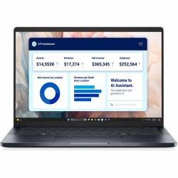 Dell Pro 14 Premium PA14250 - 14in FHD+ 1920x1200 - Ultra 7 266V vPro CoPilot+ - 16GB RAM Onboard - 512GB SSD - Backlit Keyboard - 8MP + IR Camera - 3-Cell 60W - Windows 11 Pro - 3Y ProSupport BTO205_PA14250_AU